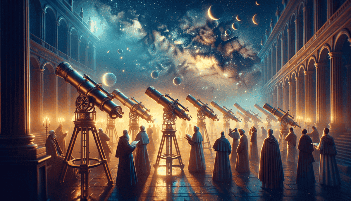 Galileo and the Invention of the Telescope: Gazing into the Depths of the Universe 3 Image Description