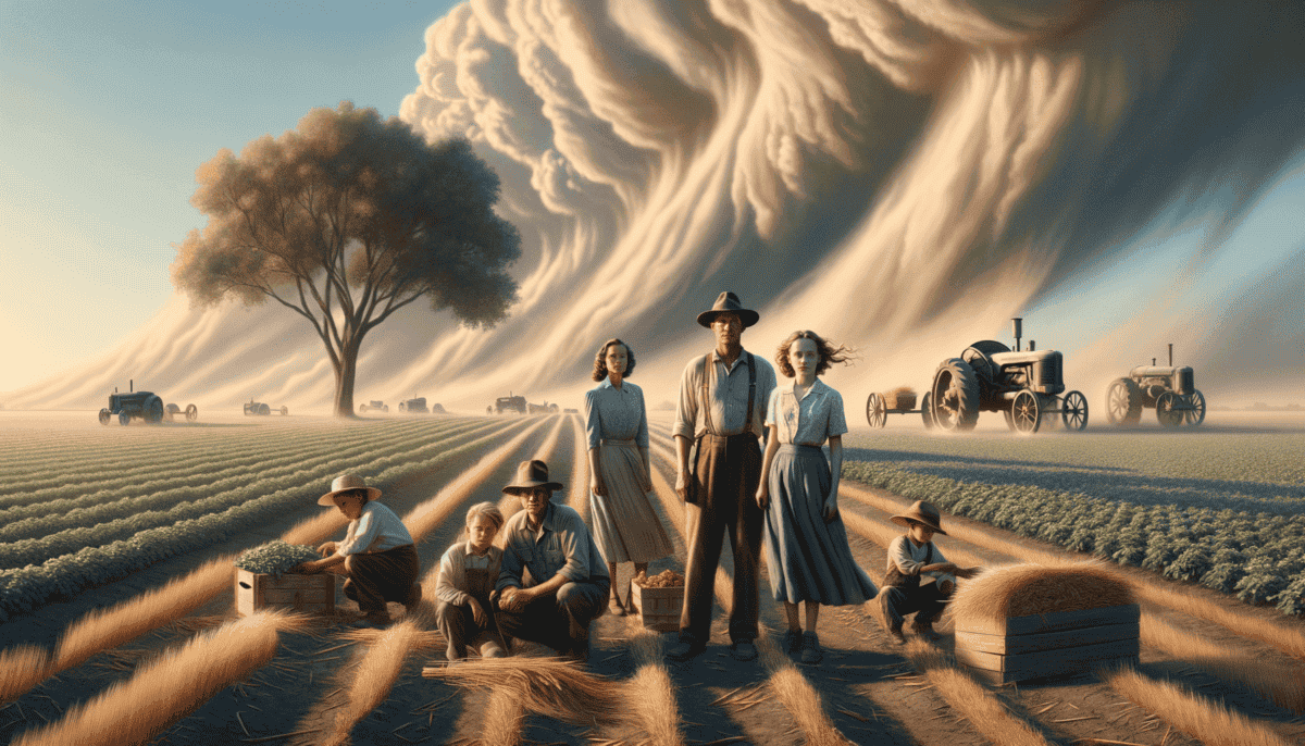 The Dust Bowl: America's Heartland Under Siege by Darkness & Dust 5 Image Description