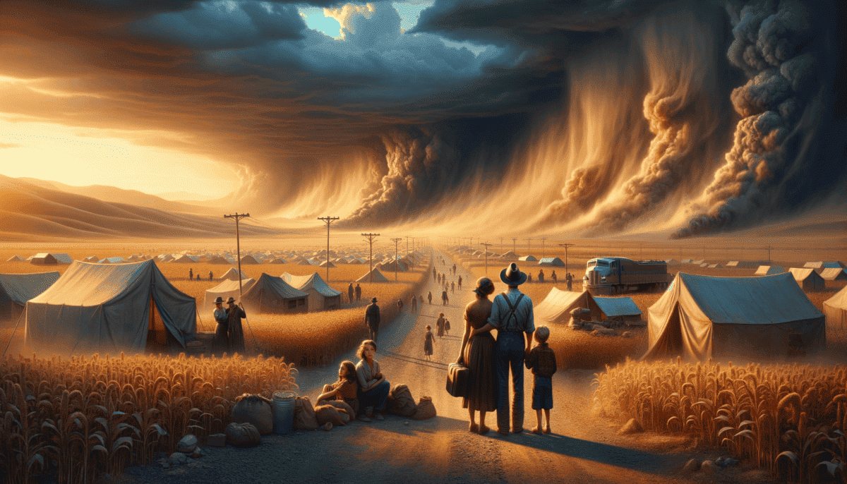 The Dust Bowl: America's Heartland Under Siege by Darkness & Dust 4 Image Description