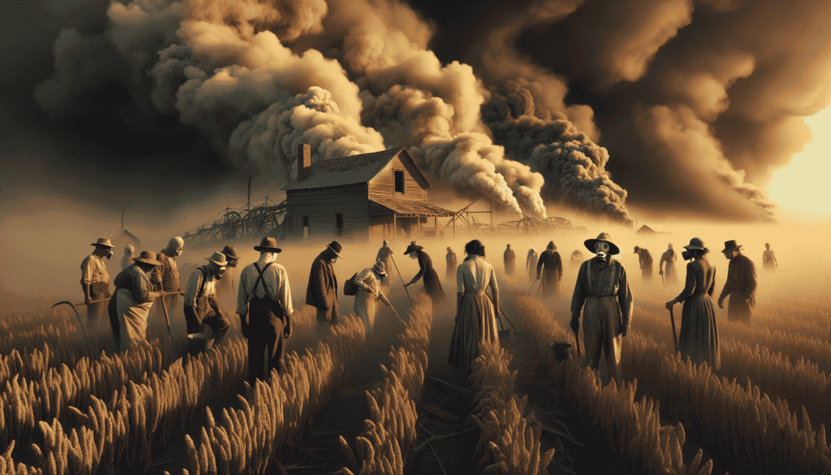 The Dust Bowl: America's Heartland Under Siege by Darkness & Dust 2 Image Description