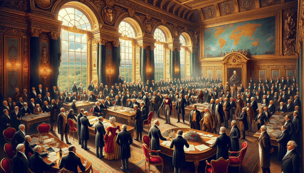 The Treaty of Vienna, 1815: Reshaping the Map of Europe 5 Image Description