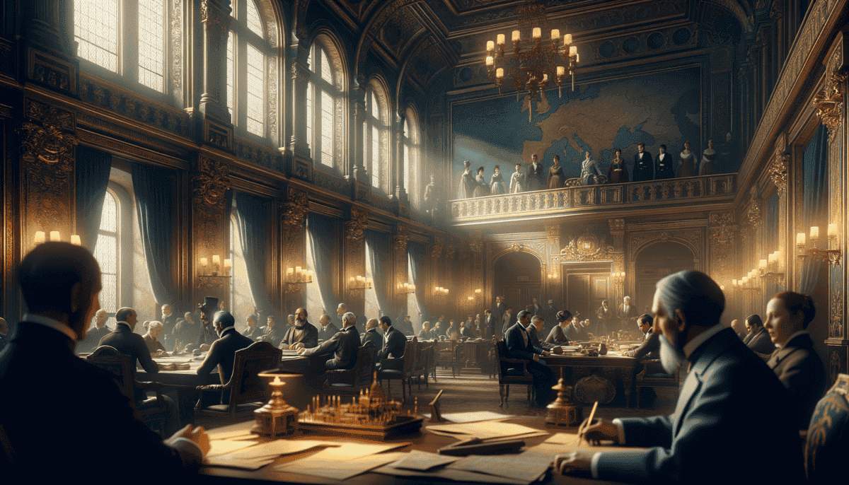 The Treaty of Vienna, 1815: Reshaping the Map of Europe 4 Image Description