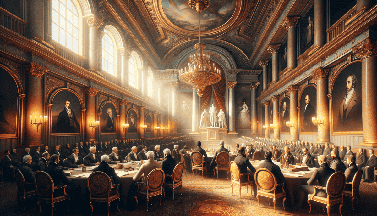 The Treaty of Vienna, 1815: Reshaping the Map of Europe 1 Image Description