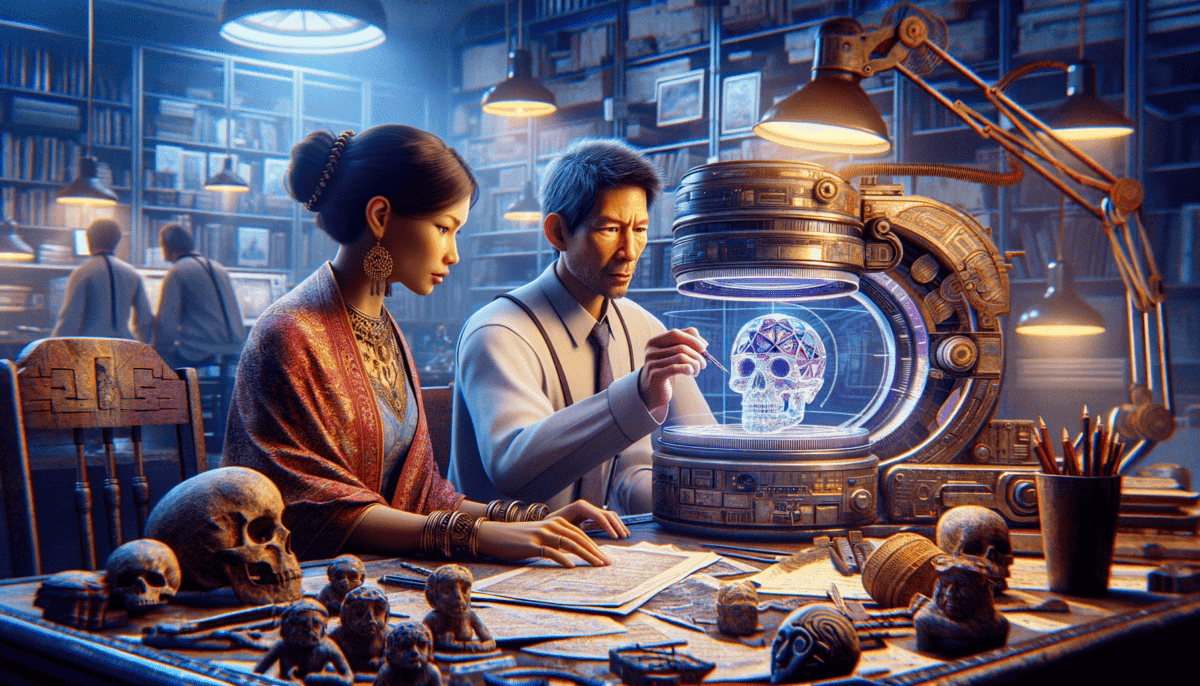 The Crystal Skulls: Unraveling the Mysteries of Ancient Civilizations and Outer Worlds 1 Image Description