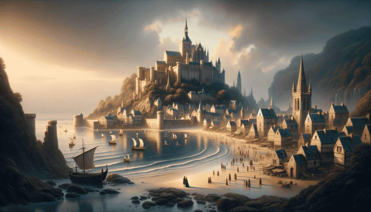 Ys: The Lost City Swallowed by the Sea - A Tale of Myth and Morality 5 Image Description