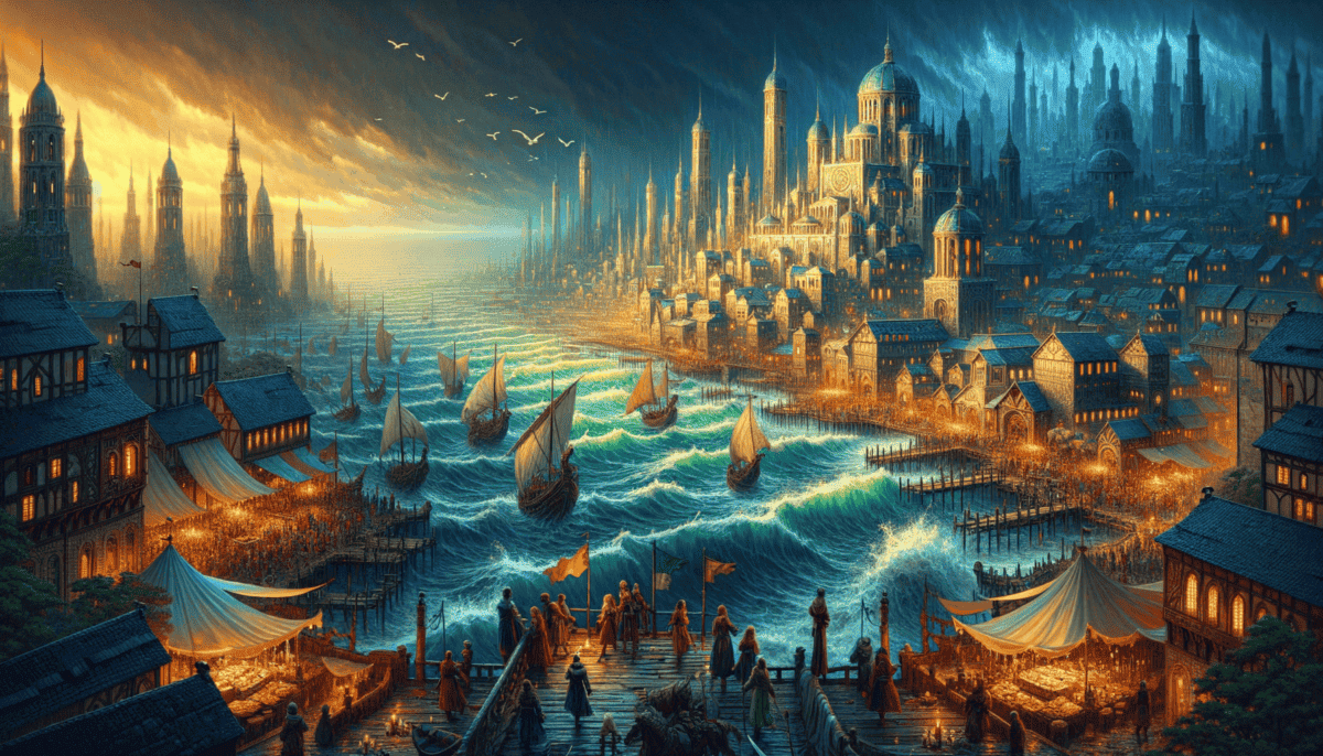 Ys: The Lost City Swallowed by the Sea - A Tale of Myth and Morality 4 Image Description