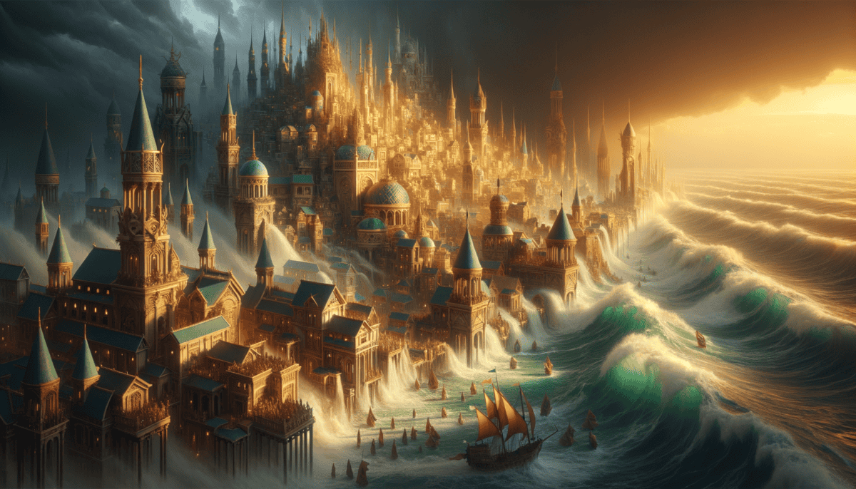 Ys: The Lost City Swallowed by the Sea - A Tale of Myth and Morality 3 Image Description