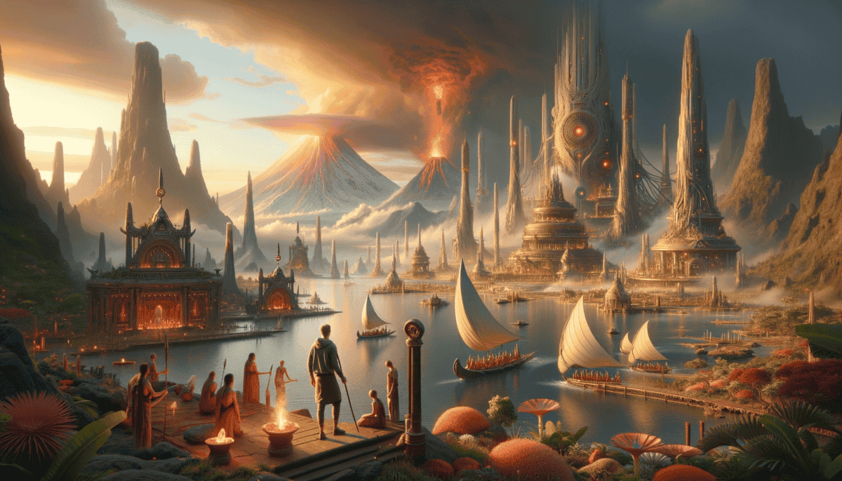 Lemuria: Unveiling the Mysteries of the Sunken Continent and Its Ancient Wonders 3 Image Description