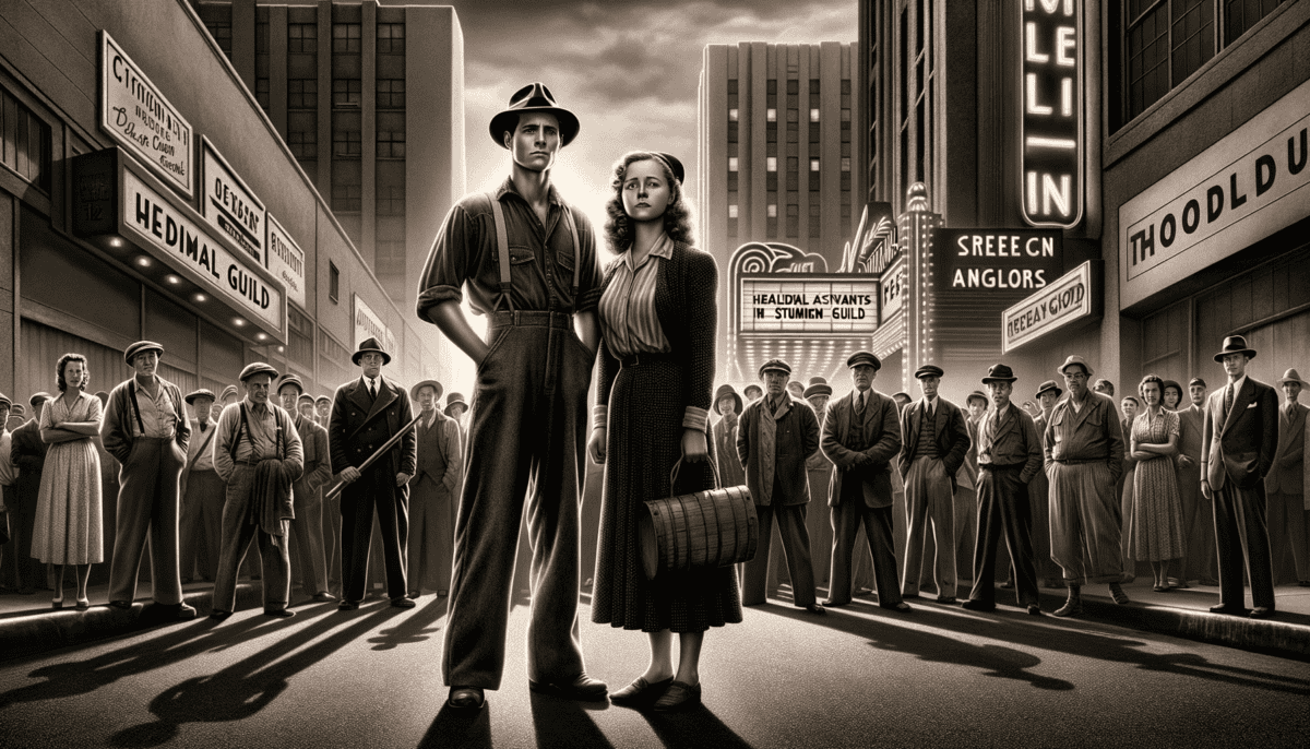 The Hollywood Strike of 1945: Stars and Scripts on the Picket Lines 5 Image Description