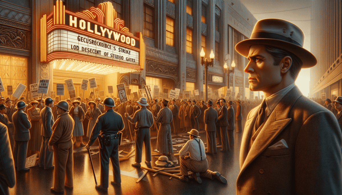 The Hollywood Strike of 1945: Stars and Scripts on the Picket Lines 4 Image Description