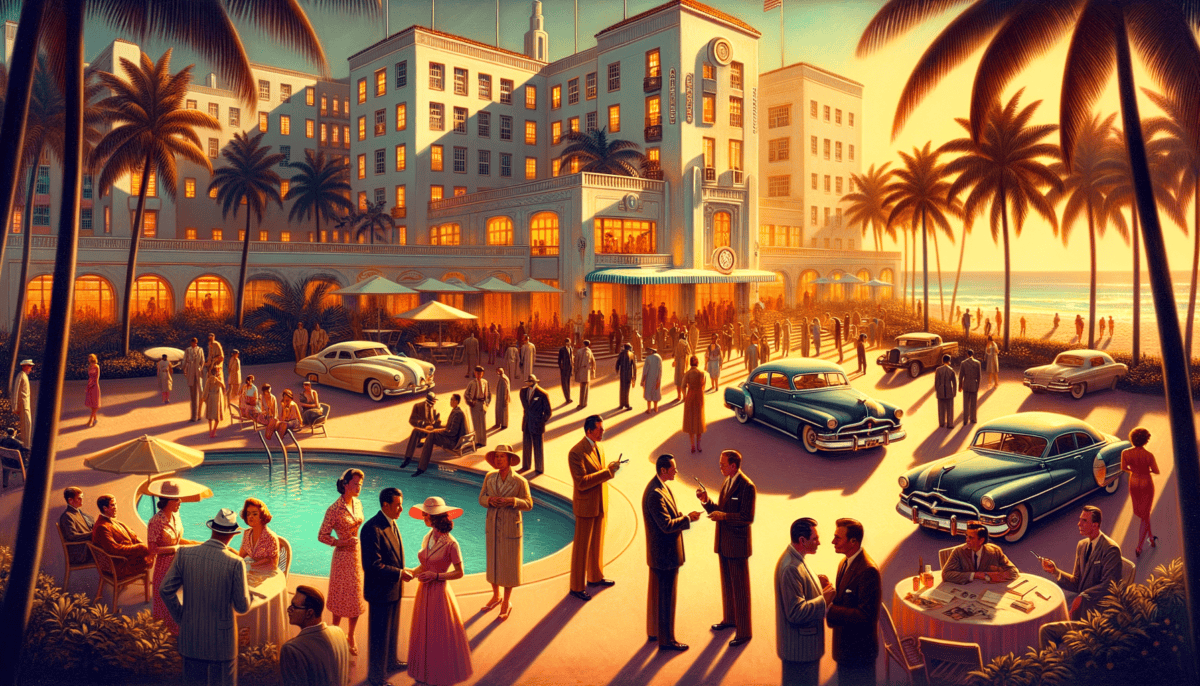 Magic City: The Glamour and Shadows of 1950s Miami Beach 4 Image Description