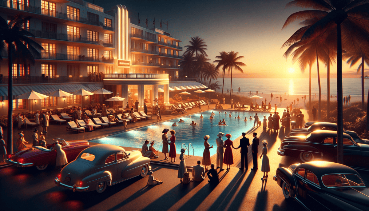 Magic City: The Glamour and Shadows of 1950s Miami Beach 5 Image Description