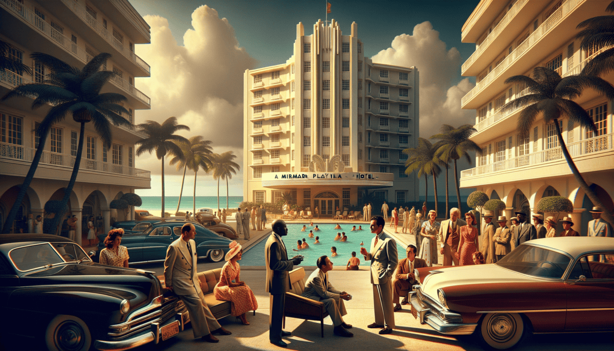 Magic City: The Glamour and Shadows of 1950s Miami Beach 3 Image Description