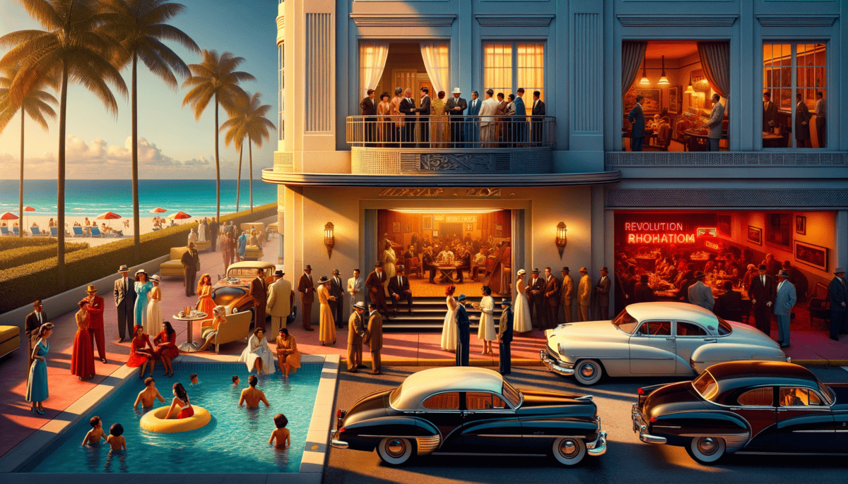 Magic City: The Glamour and Shadows of 1950s Miami Beach 2 Image Description