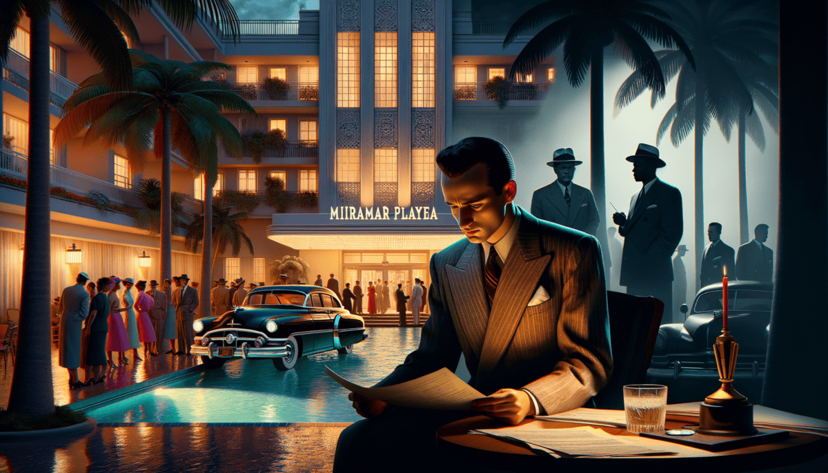 Magic City: The Glamour and Shadows of 1950s Miami Beach 1 Image Description