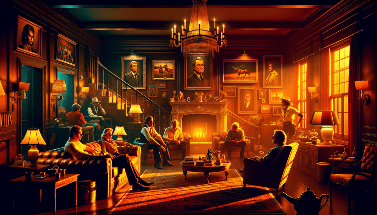 The Dallas TV Series: A Saga of Power, Greed, and Family Dynasties 3 Image Description