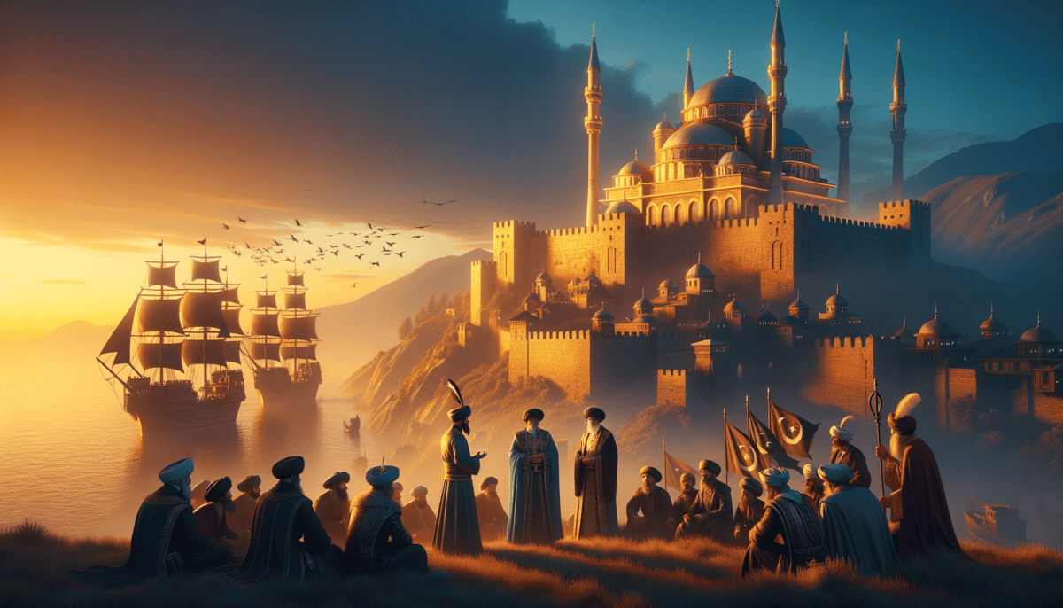 The Ottoman Empire: At the Crossroads of Continents and Cultures 4 Image Description