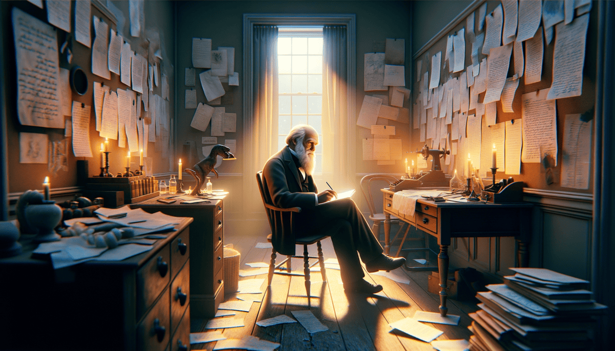 Charles Darwin: Evolution of a Visionary Innovator 4 Image Description