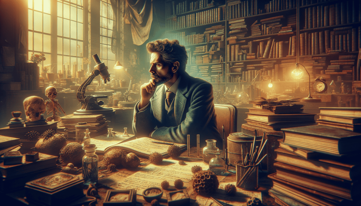 Charles Darwin: Evolution of a Visionary Innovator 3 Image Description