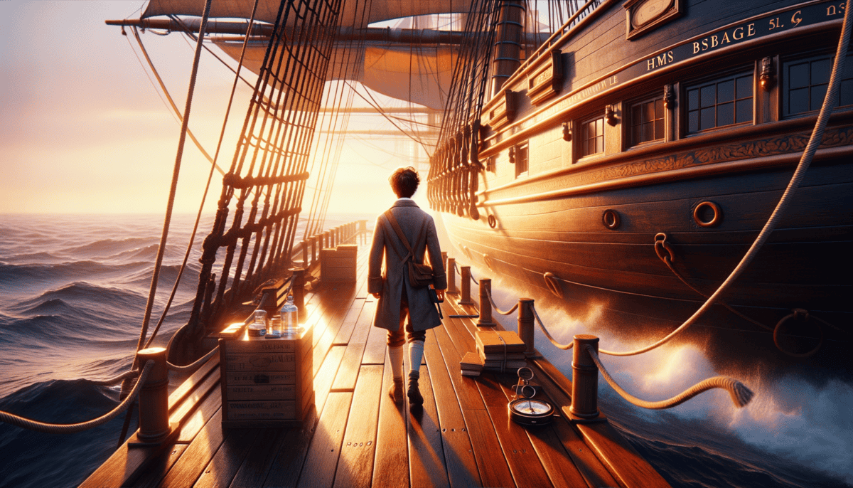 Charles Darwin: Evolution of a Visionary Innovator 1 Image Description