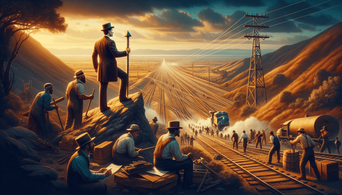 Leland Stanford: From Gold Rush to Railroad King - The Captain of Industry's Tale 3 Image Description