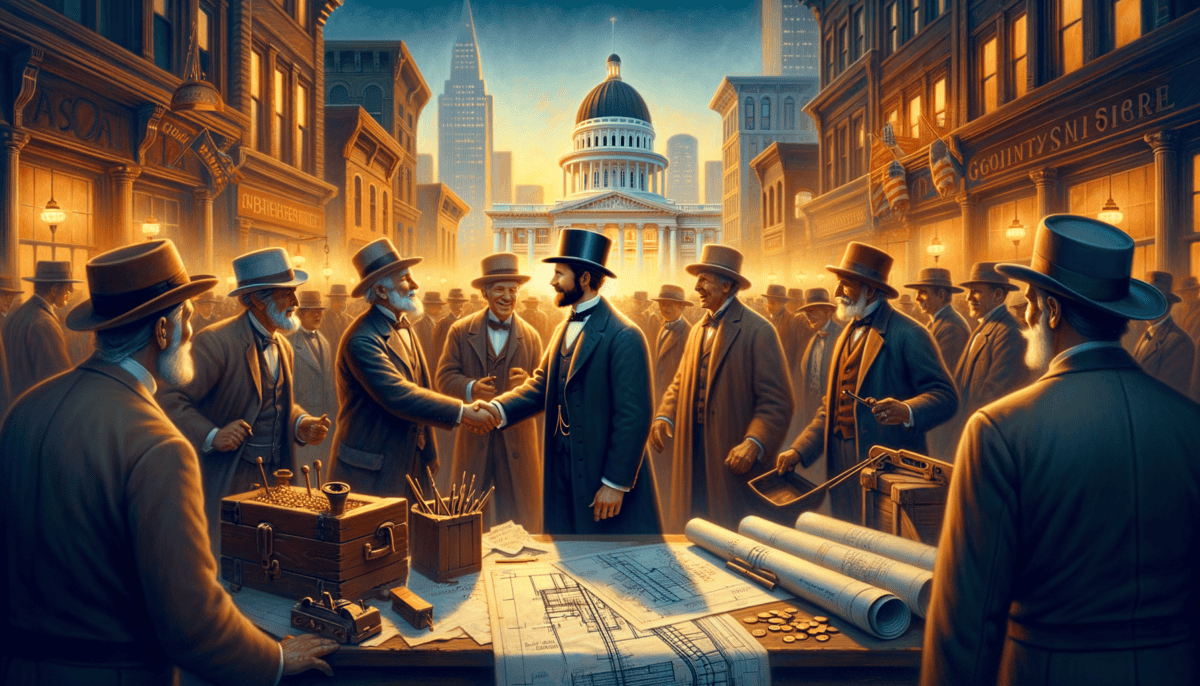 Leland Stanford: From Gold Rush to Railroad King - The Captain of Industry's Tale 1 Image Description