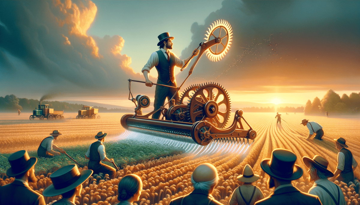 Cyrus McCormick: Captain of Industry and the Mechanical Reaper Revolution 2 Image Description