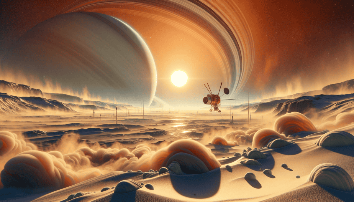 Cassini-Huygens Odyssey: Unlocking the Secrets of Saturn and Titan 3 Image Description