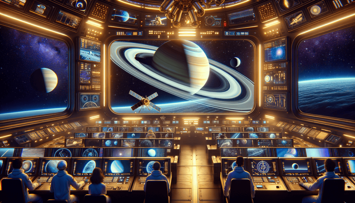 Cassini-Huygens Odyssey: Unlocking the Secrets of Saturn and Titan 2 Image Description