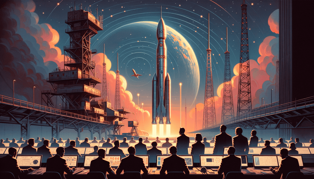 NASA TIROS-1 (1960): Launching the Future - The First Weather Satellite in Orbit 3 Image Description