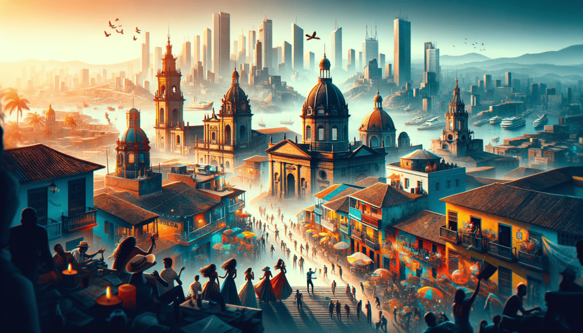 Colombia's Cities Through Time: Exploring Life from Bogotá to Cartagena 3 Image Description