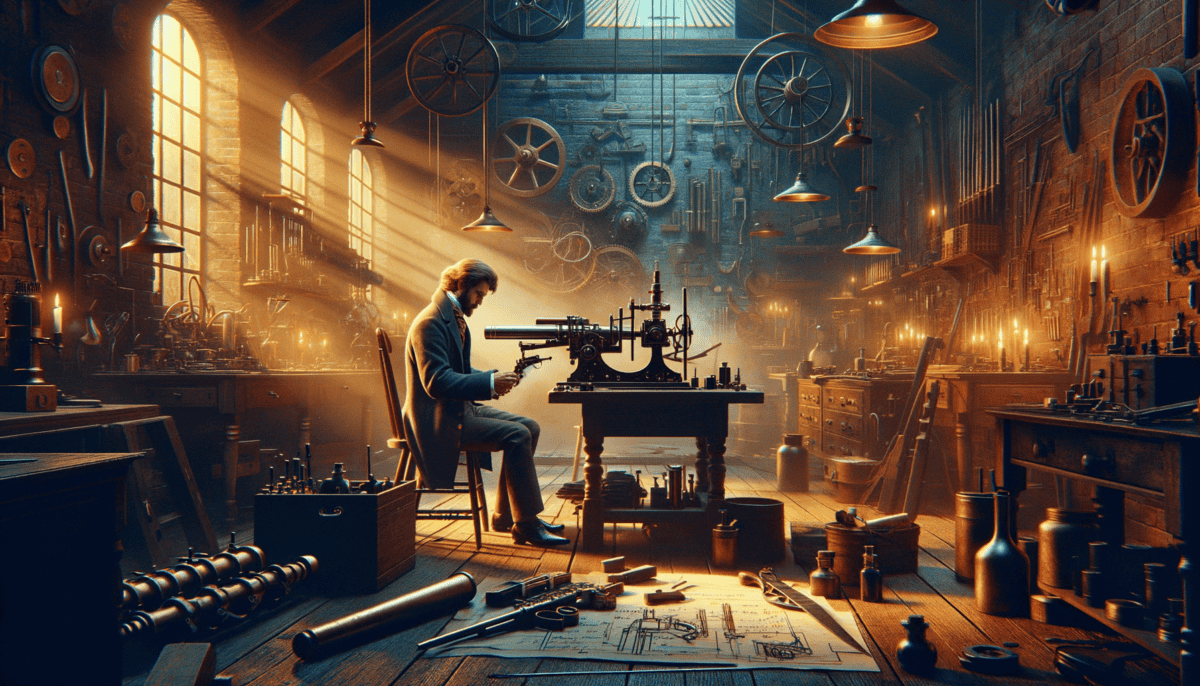 Sam Colt and the Pistol: Revolutionizing Firearms in America 1 Image Description