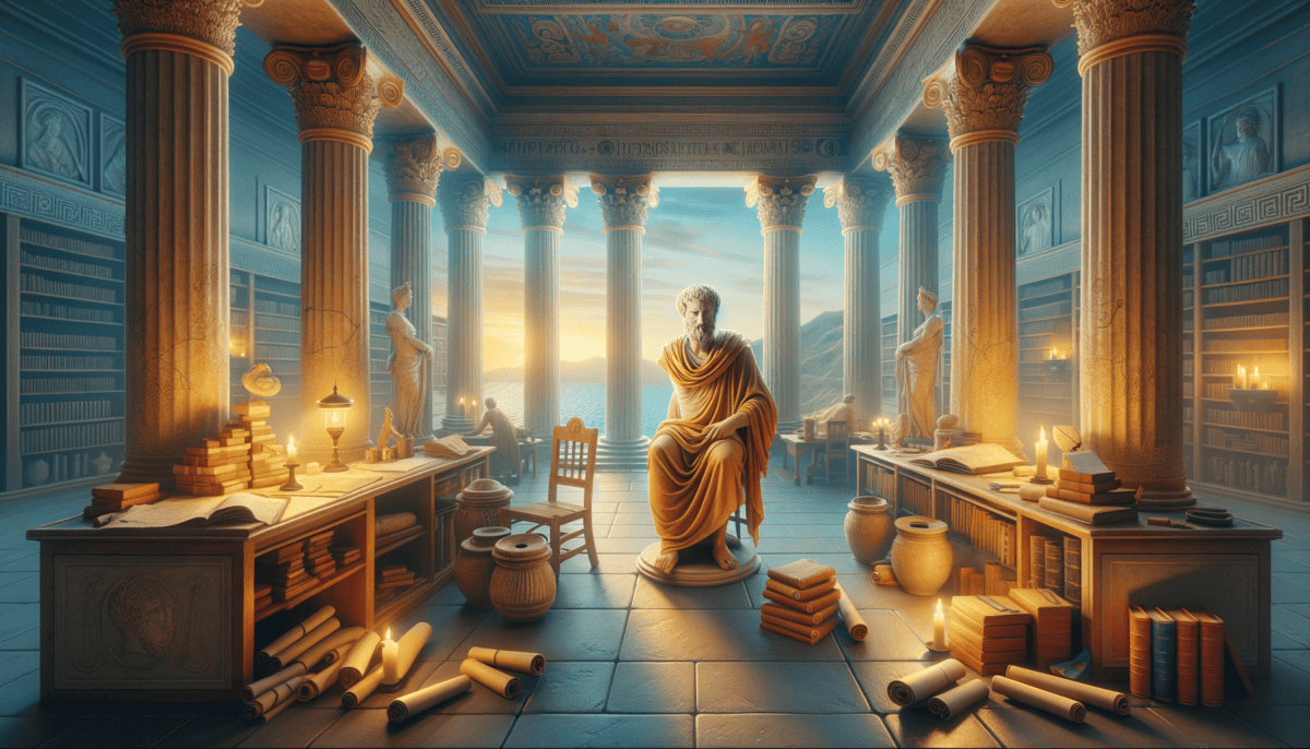 Aristotle's Legacy: The Philosopher Who Shaped the World 4 Image Description