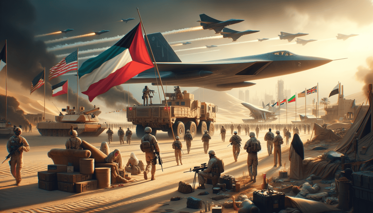 The Persian Gulf War: Desert Shield to Desert Storm - A Heroic Stand 5 Image Description