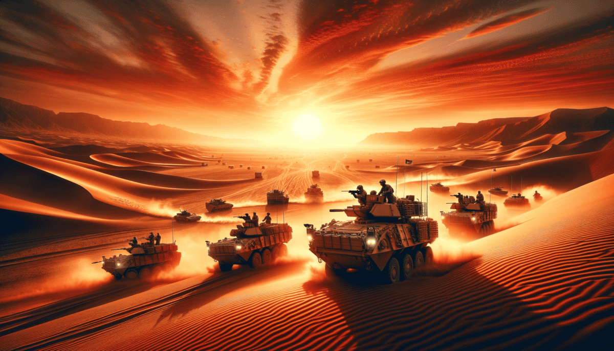 The Persian Gulf War: Desert Shield to Desert Storm - A Heroic Stand 4 Image Description