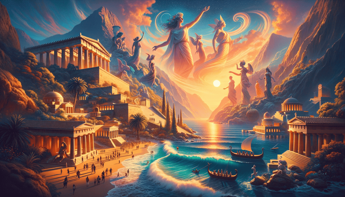 The Greek Islands: A Journey Through Time and Mythology 5 Image Description