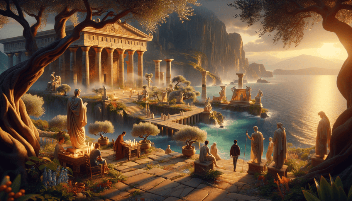 The Greek Islands: A Journey Through Time and Mythology 3 Image Description