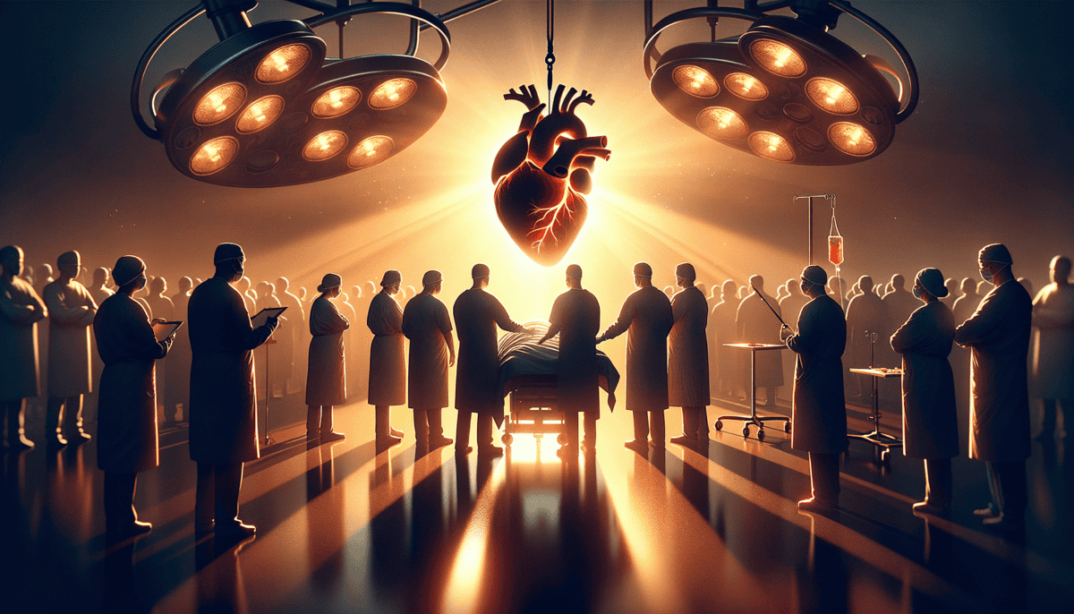 The First Heart Transplant: A Leap of Faith in Medical History 1 Image Description