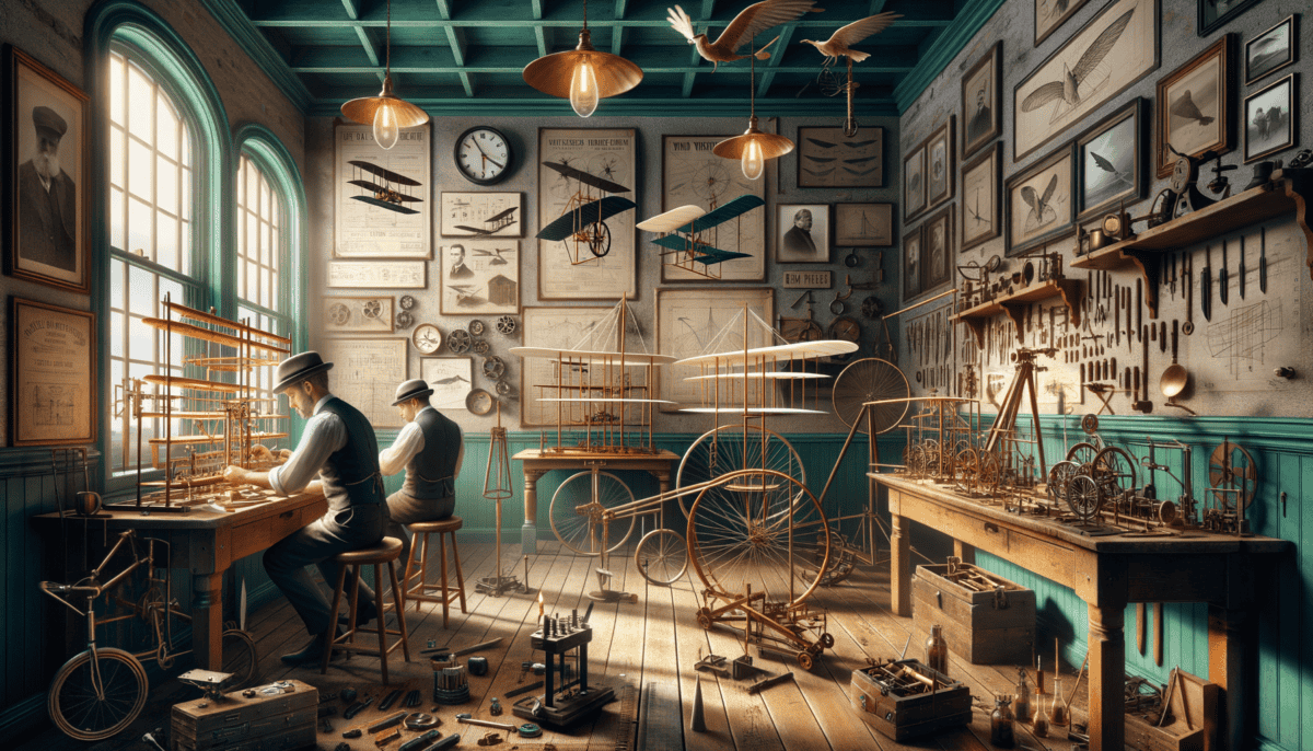 The Quest for Flight: The Wright Brothers and the Birth of Aviation 1 Image Description