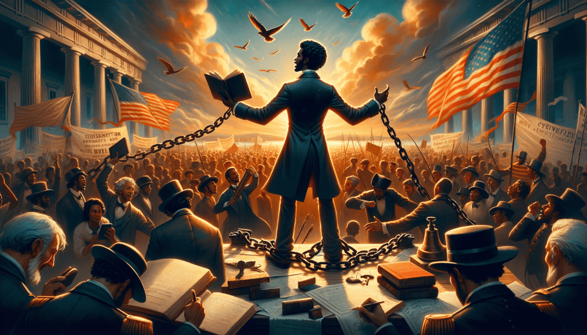 Frederick Douglass: From Slavery to Abolitionist Hero 4 Image Description