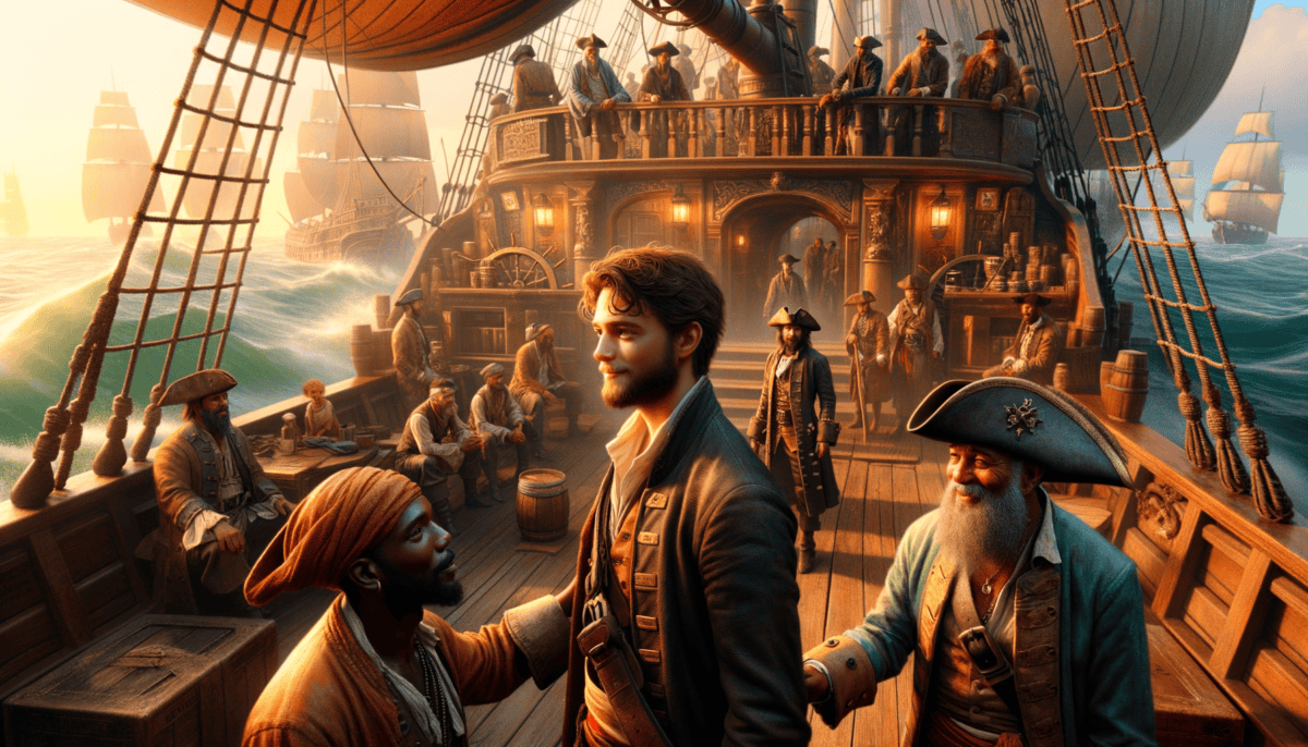 The Golden Age of Piracy: Buccaneers and Treasure on the High Seas 1 Image Description