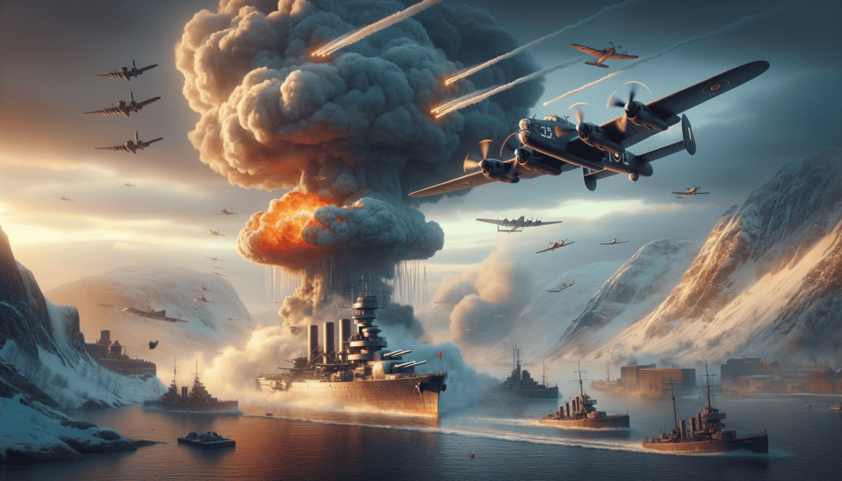 Operation Catechism: The Daring Attack on the Tirpitz Battleship 4 Image Description