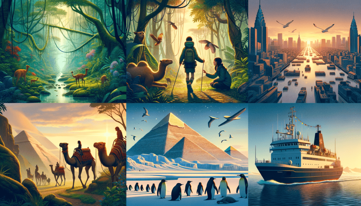 Discovering Wonders: A Journey Through the Most Interesting Places in the World 4 Image Description