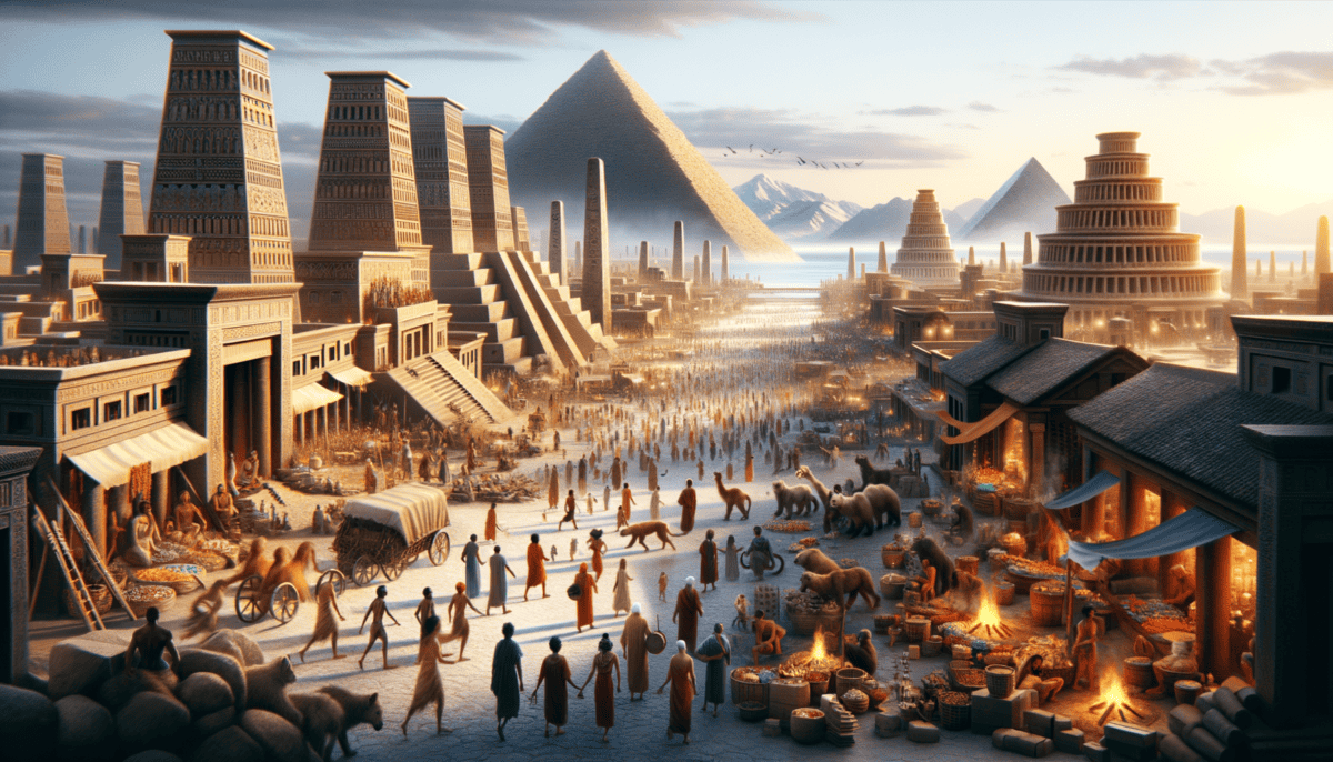 The Epic Journey of Human Civilization: From Stone Tools to Cities 4 Image Description