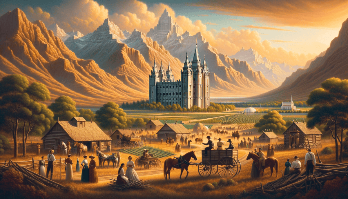 The Mormon Church: Pioneers of Faith Across the American Frontier 5 Image Description