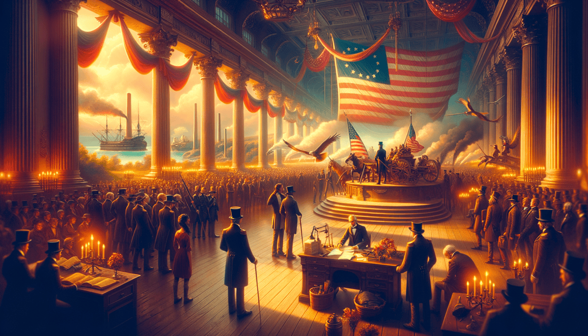 The Epic Journey Through Time: The Complete History of the United States of America 4 Image Description