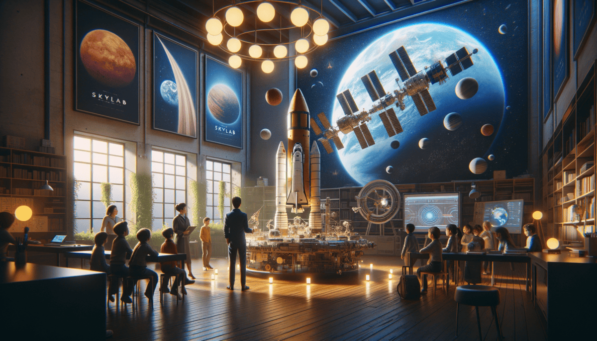 NASA Skylab (1973): America's First Space Station and the Adventure Above Earth 5 Image Description