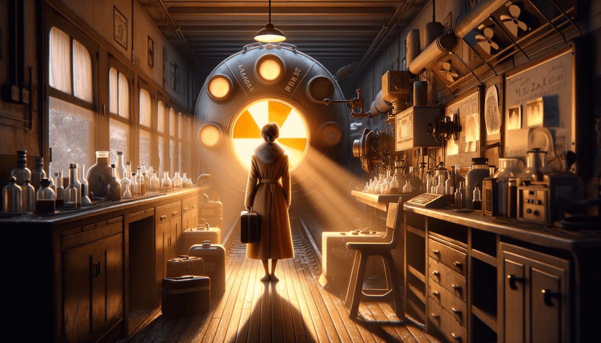 Marie Curie's Radiant Quest: Unveiling the Secrets of Radioactivity 1 Image Description