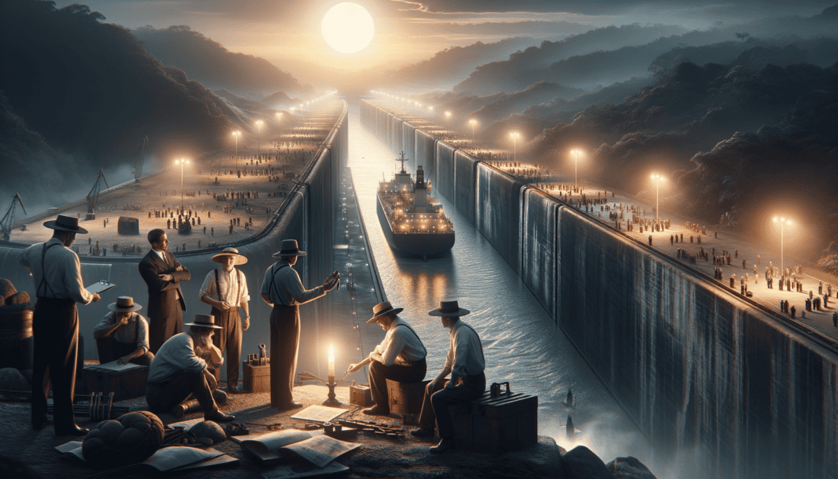 Building The Panama Canal: Engineering Marvel Through Rainforest and Disease 3 Image Description