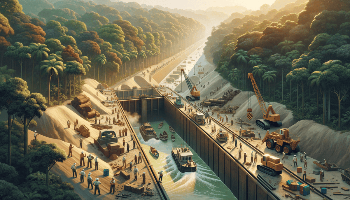Building The Panama Canal: Engineering Marvel Through Rainforest and Disease 2 Image Description